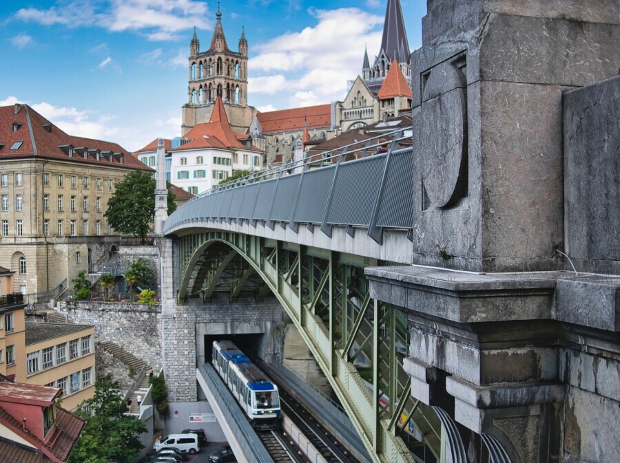 Lausanne u Švicarskoj putnicima daje besplatni pokaz za javni prijevoz