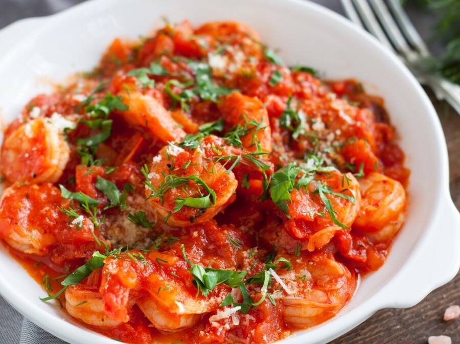 Kozice u aromatičnom umaku na bazi rajčice