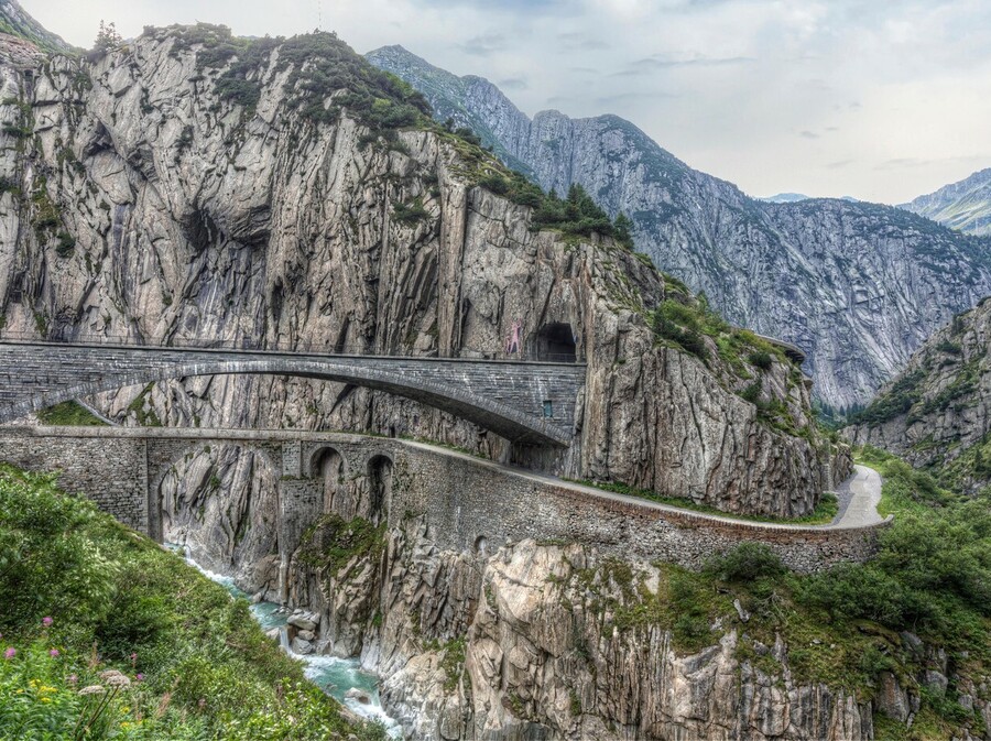 Đavolji most, Teufelsbrücke, Švicarska