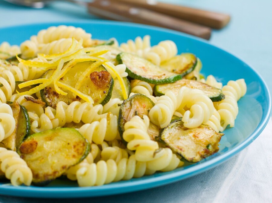 Tjestenina s tikvicama i limunom