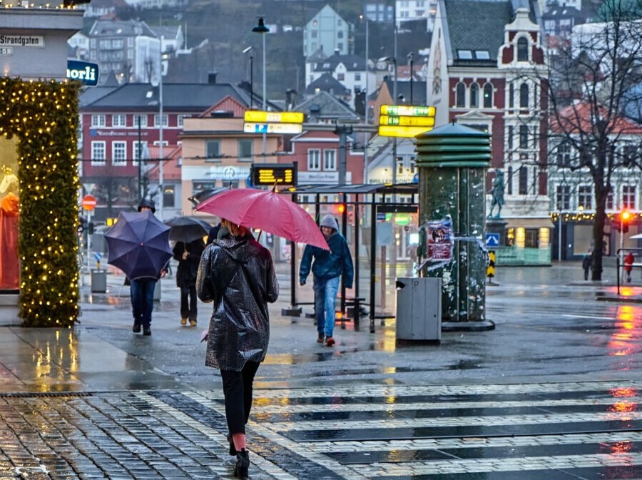 Bergen u Norveškoj je najkišovitiji grad u Europi - 1