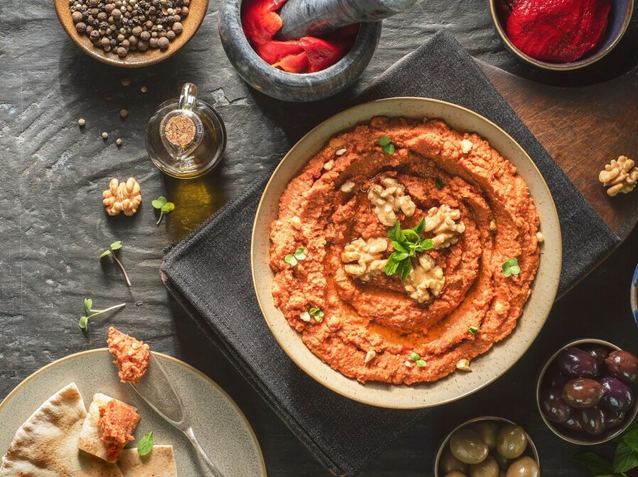 Muhammara namaz od pečenih paprika