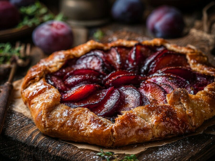 Galette sa šljivama