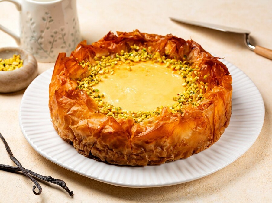 Cheesecake baklava