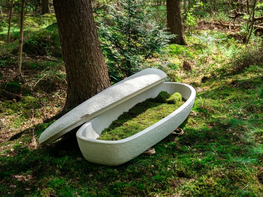 Biorazgradivi lijes Loop Living Cocoon nizozemske tvrtke Loop Biotech - 2