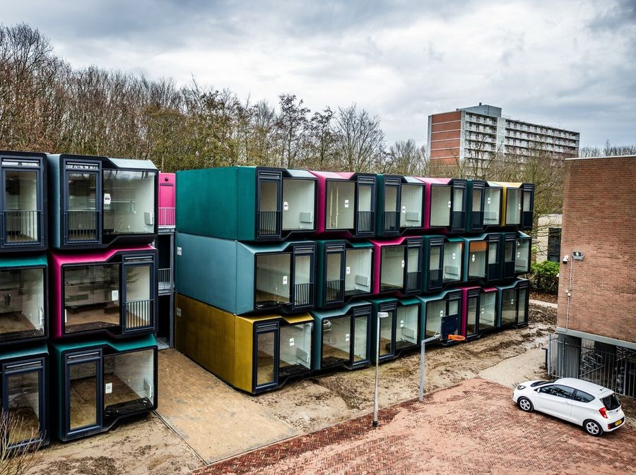 Modularne kuće za mlade, QSpace, Nizozemska - 6