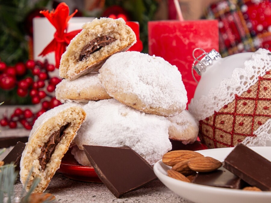 Čajni keksi punjeni Nutellom