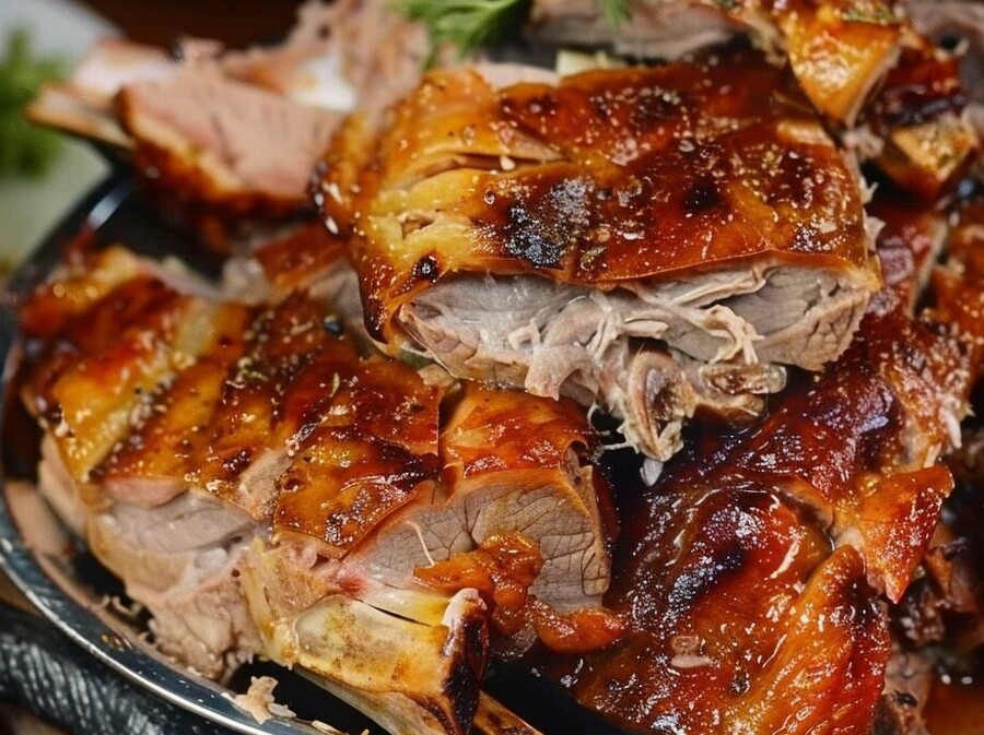 Meso s ražnja/Ilustracija