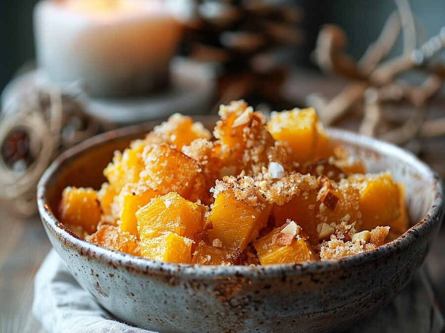 Muškatna tikva s parmezanom