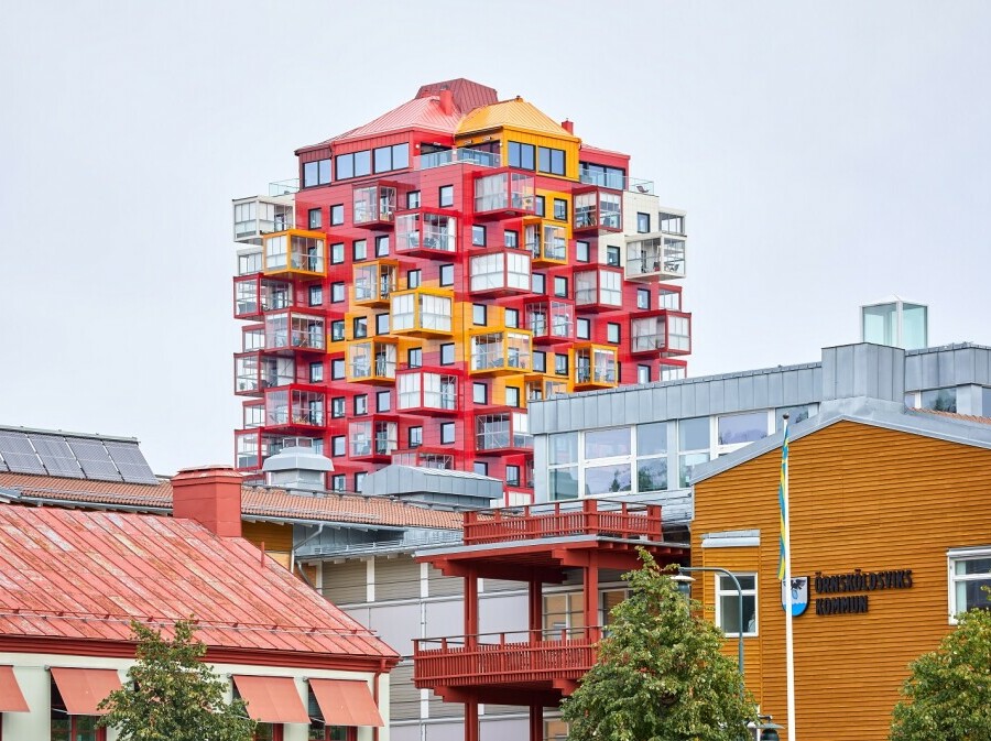 Stambena zgrada Ting1 u Örnsköldsviku, Švedska - 1