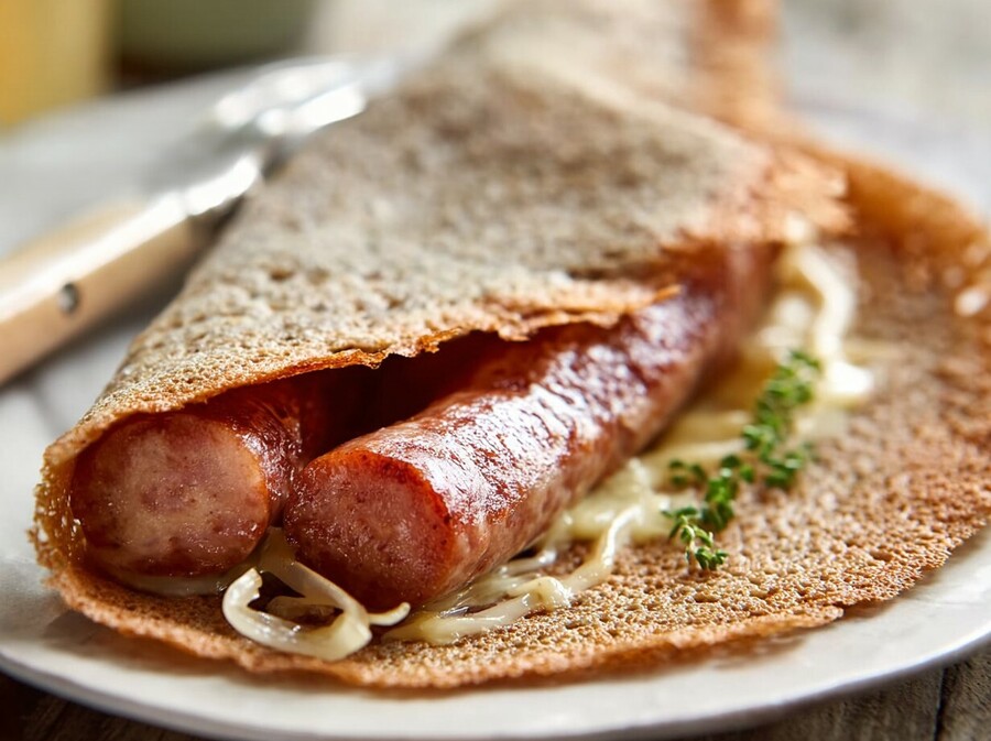 Galette-saucisse