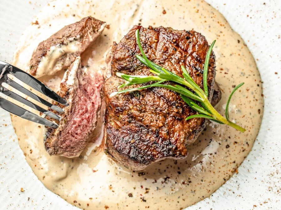 Pečeni odrezak u kremastom umaku