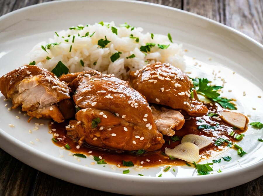 Havajska piletina u sojinom umaku