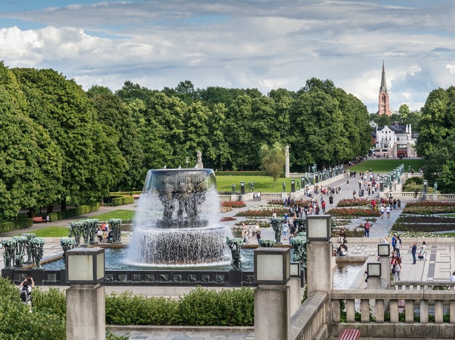 Vigeland park u Oslu