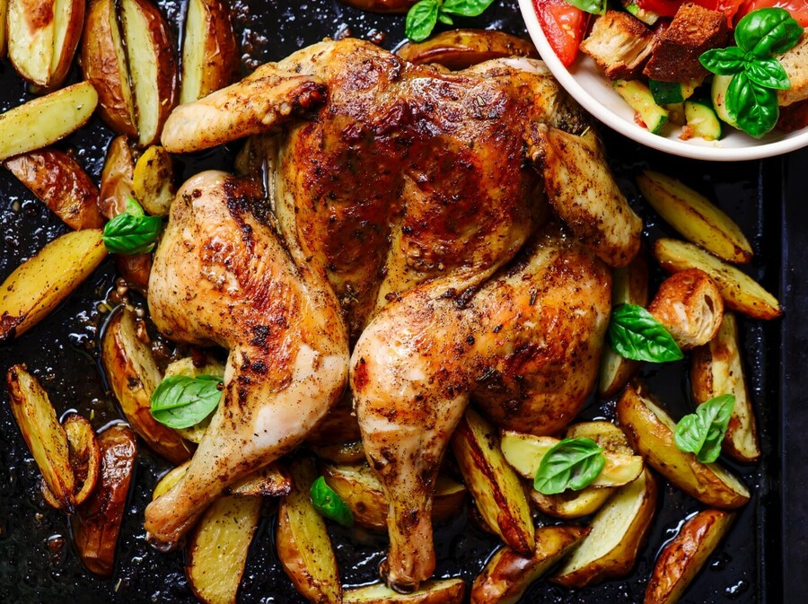 Spljoštite pile, pa ga tako ispecite