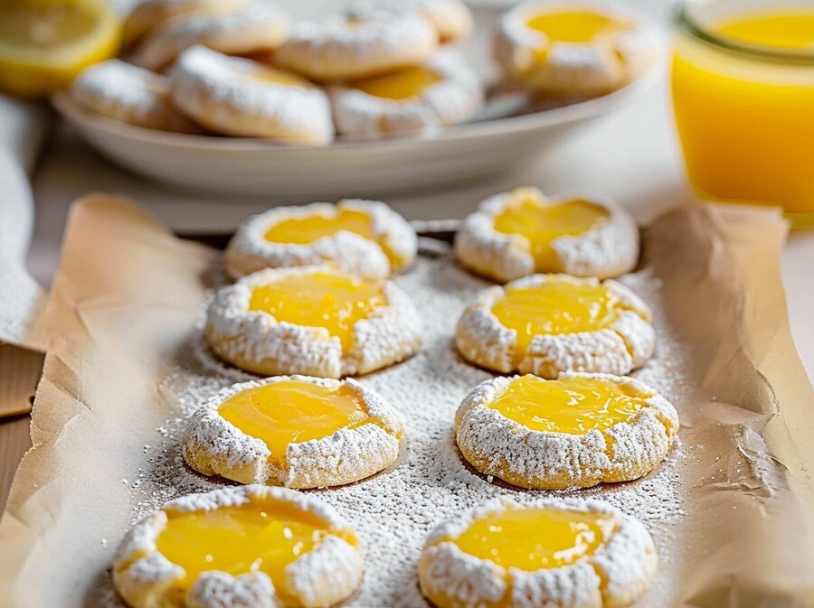 Raspucanci s kremom od limuna