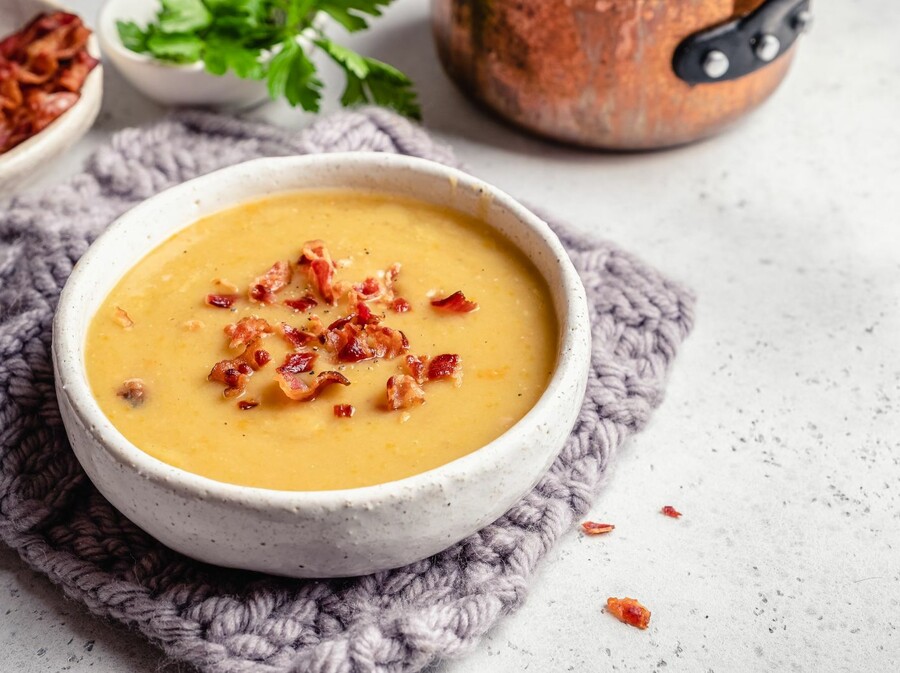 Juha od leće i slanine