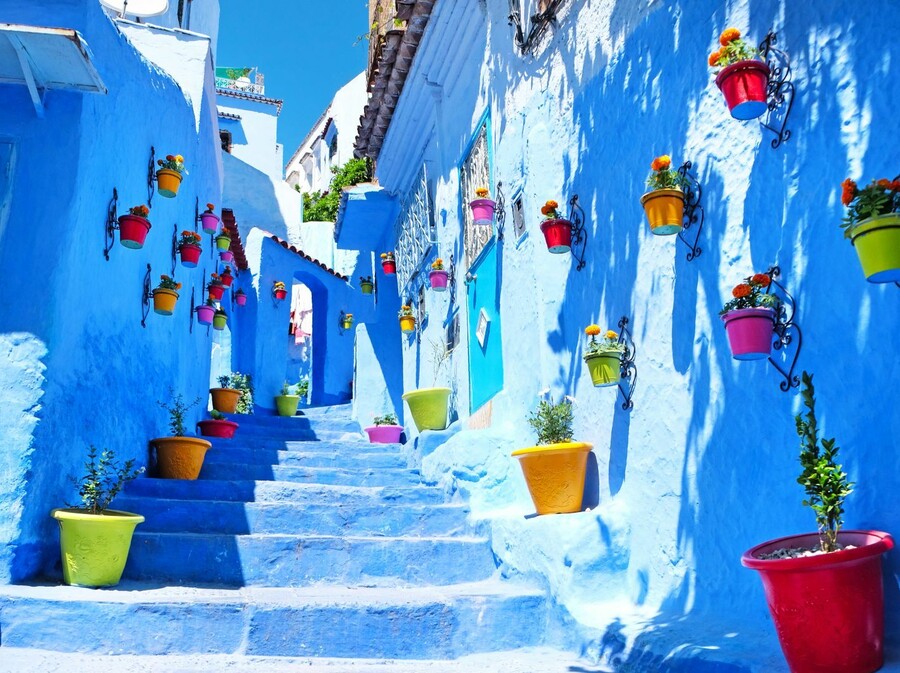 Chefchaouen, Maroko - 14