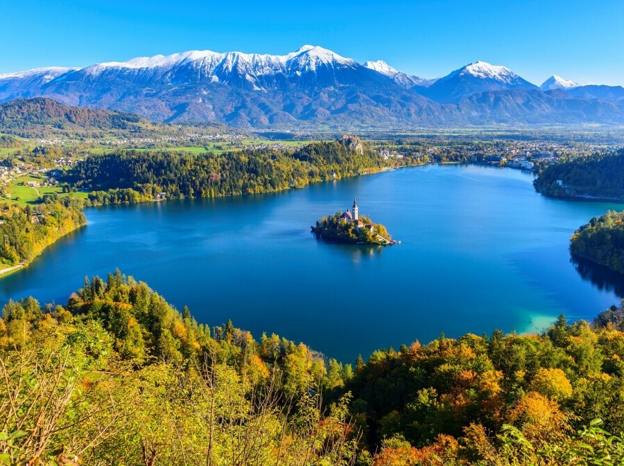 Jezero Bled, Slovenija