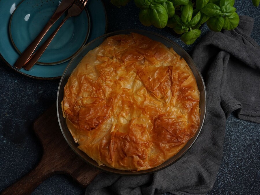 Spanakopita s piletinom