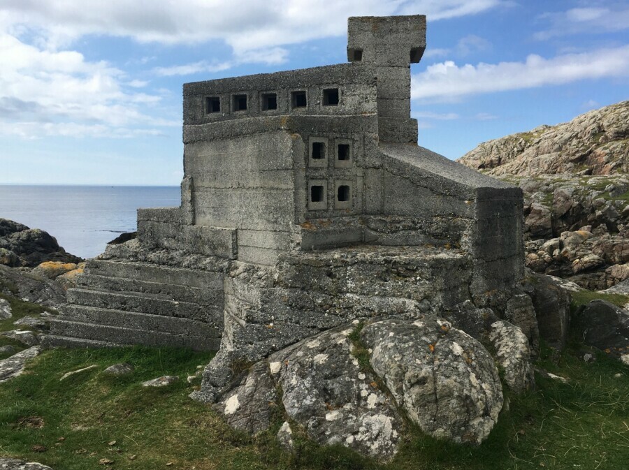 Hermit's dvorac, Škotska