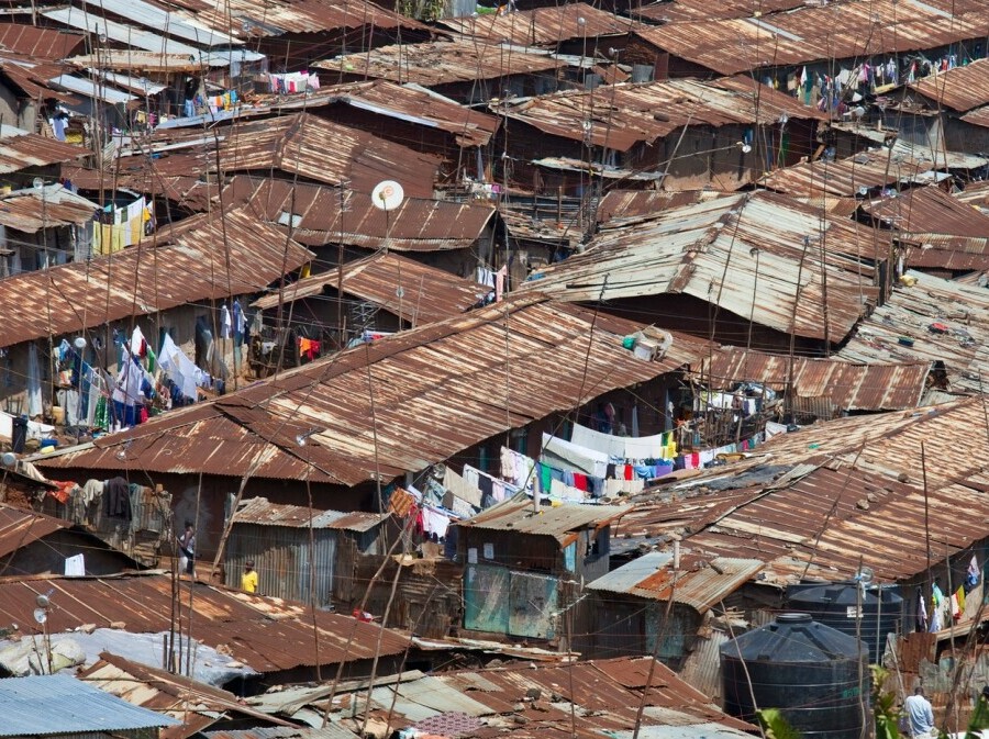 Sirotinjski kvart Kibera u Nairobiju
