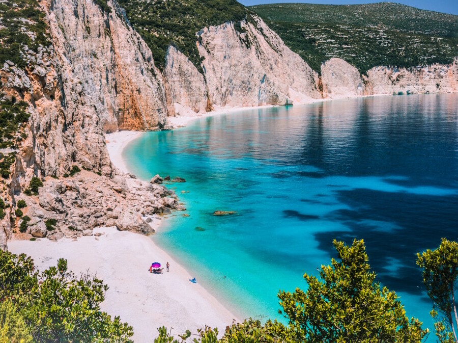 Plaža Fteri, Kefalonija, Grčka - 1