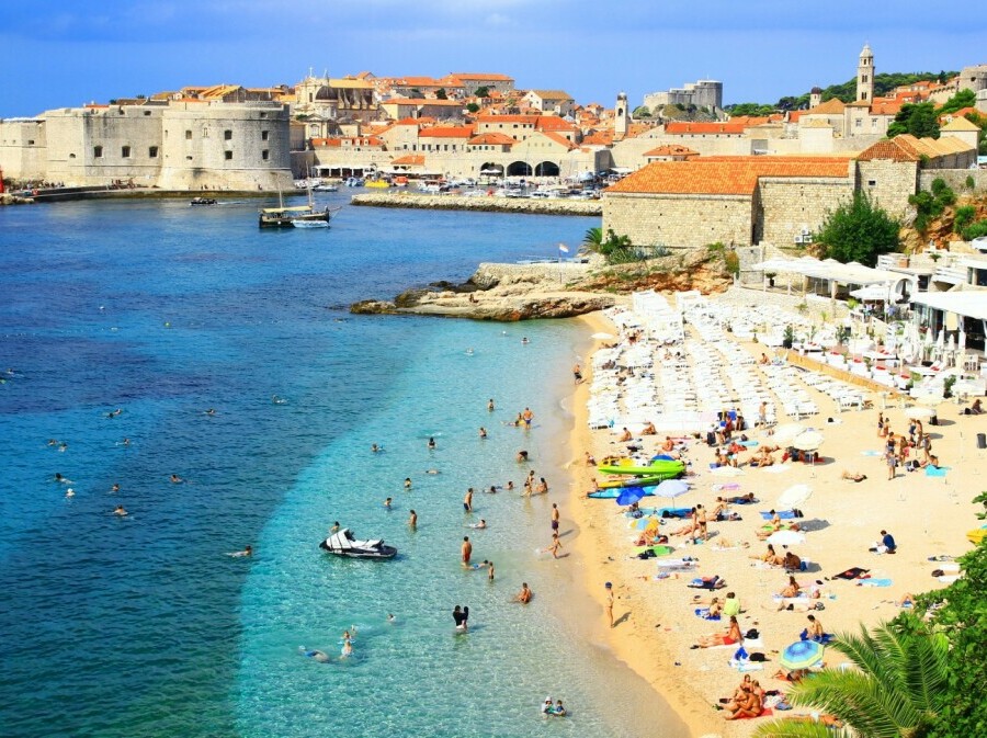 Plaža Banje, Dubrovnik