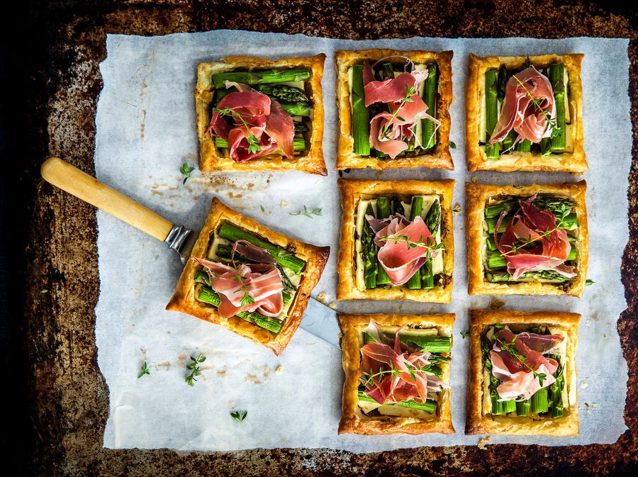 Galettes s pršutom