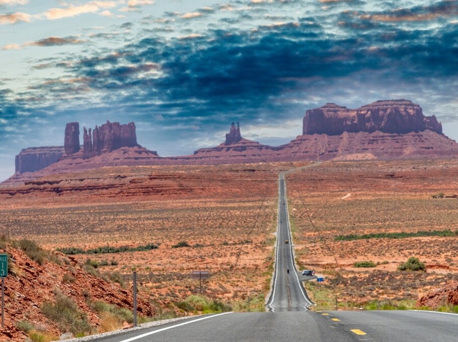 Američka cesta 163 između Arizone i Utaha - 1