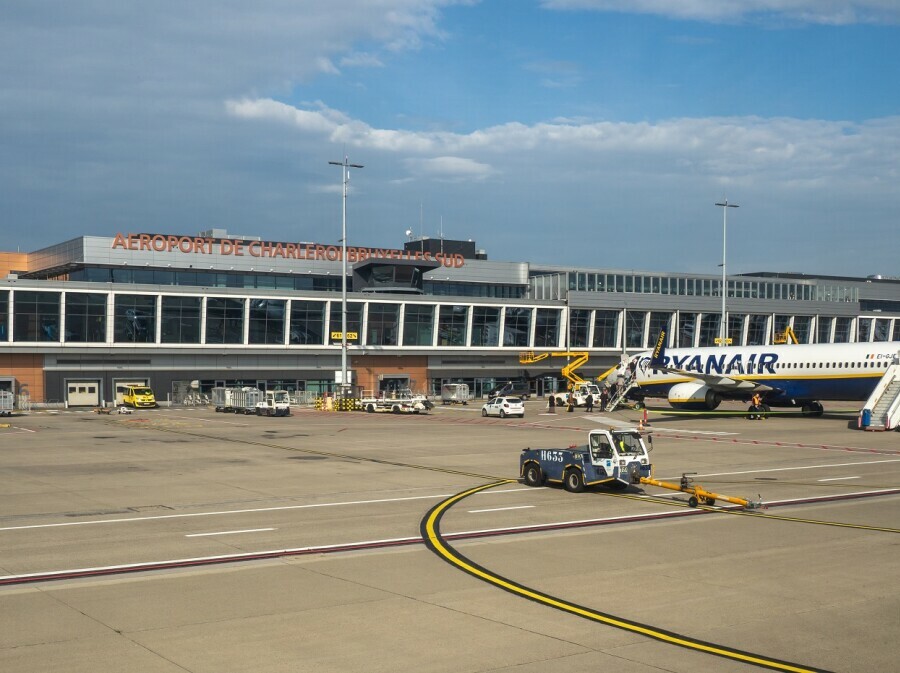 Zračna luka Charleroi u blizini Bruxellesa