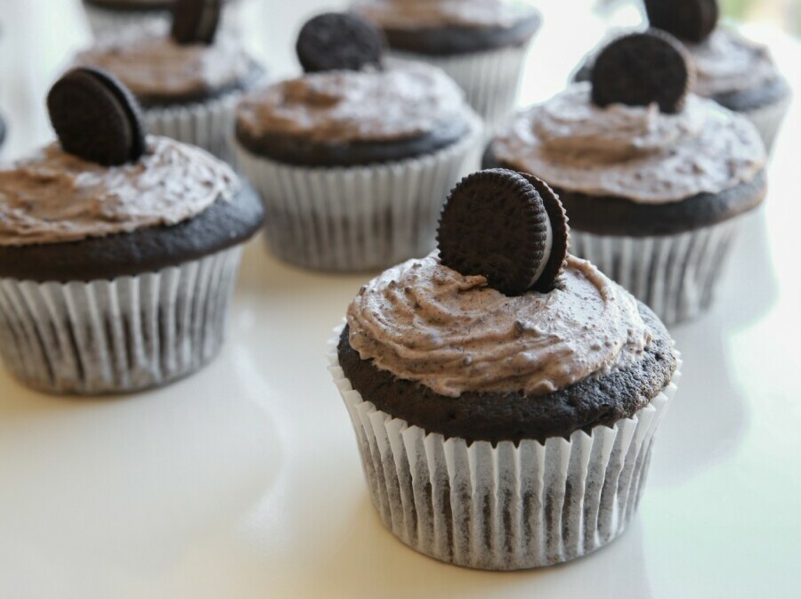 Oreo cupcake