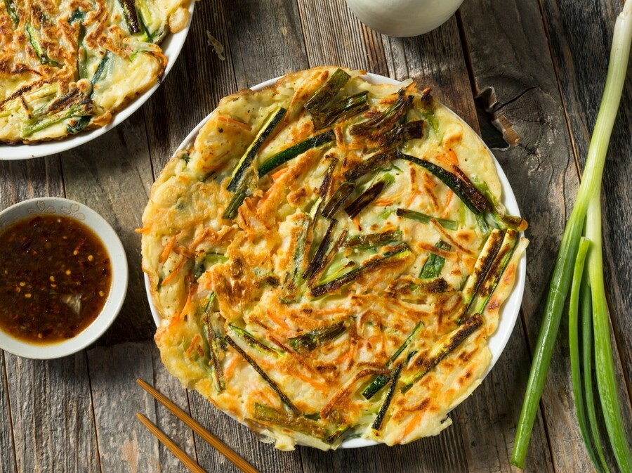 Kineske palačinke od mladog luka