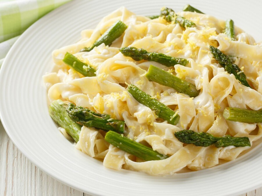 Kremasta tjestenina sa šparogama