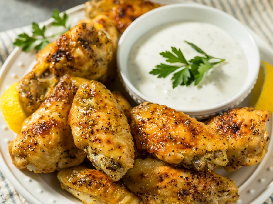 Pileća krilca s okusom limuna i papra