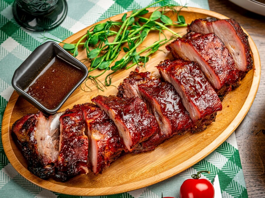 Pečena svinjska rebra