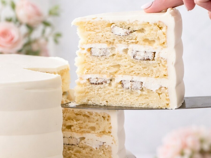 Torta s cheesecake kremom i Oreo keksima