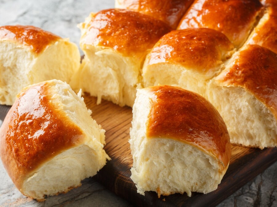 Peciva s krumpirovim tijestom ilustracija