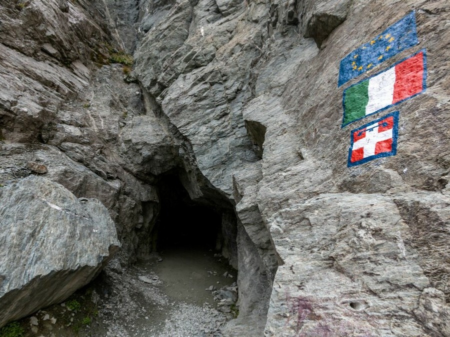 Alpski tunel Buco di viso - 1