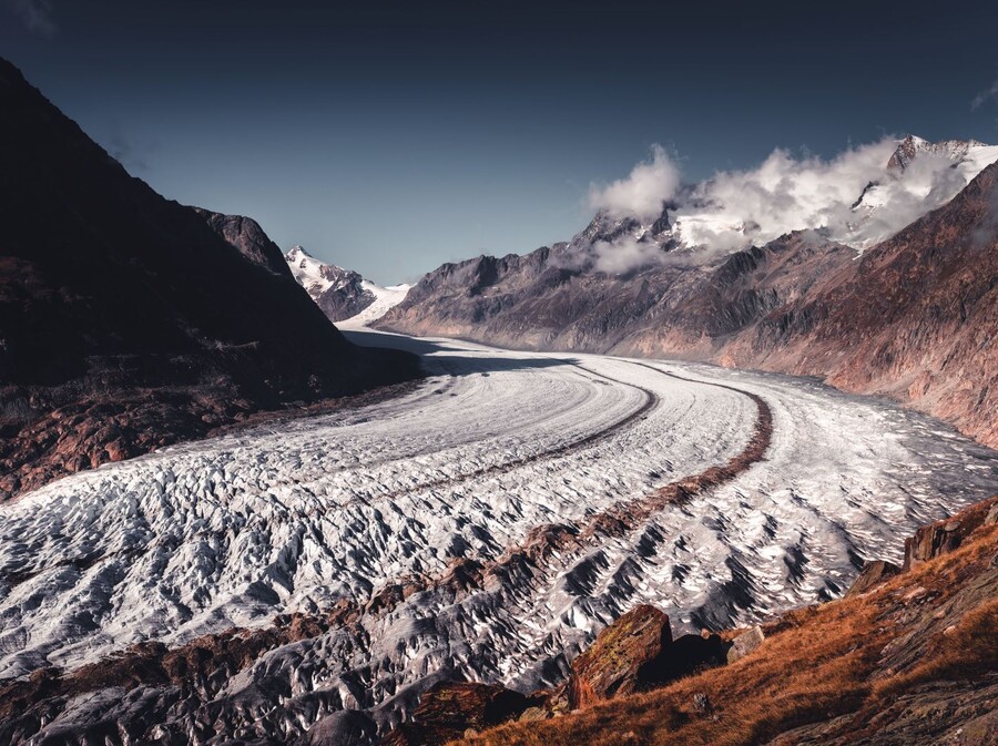 Ledenjak Aletsch u Švicarskim Alpama - 4