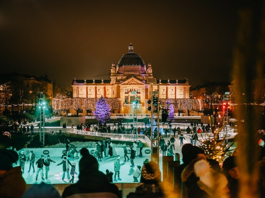 Ledeni park na Tomislavcu u Zagrebu - 2