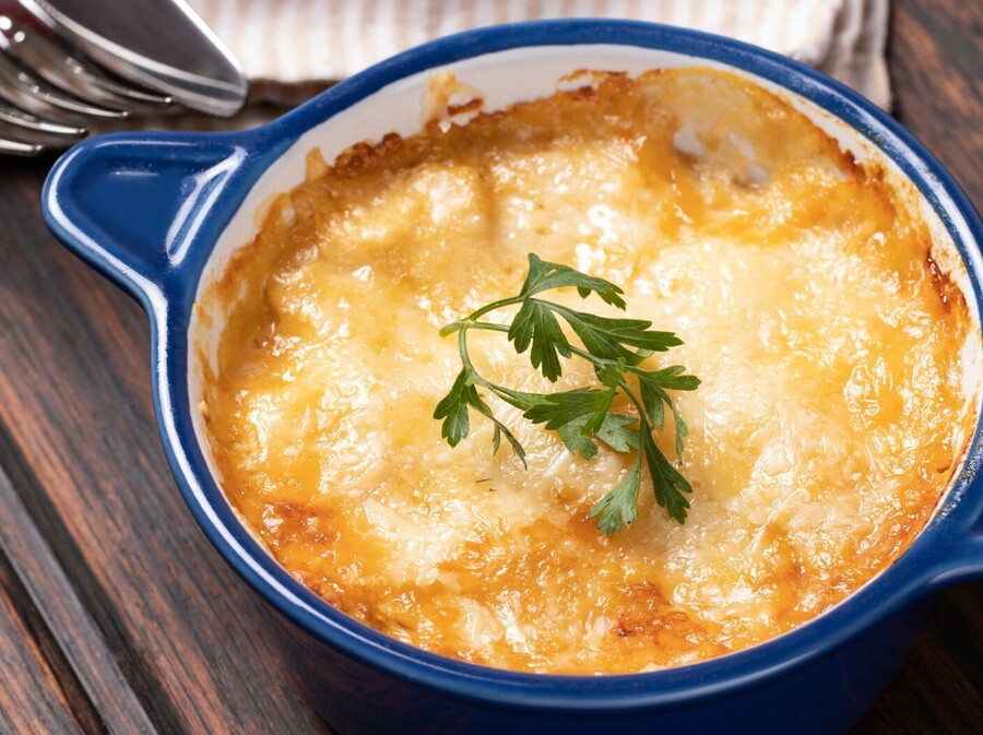 Francuska juha od luka, ali s dodatkom njoka