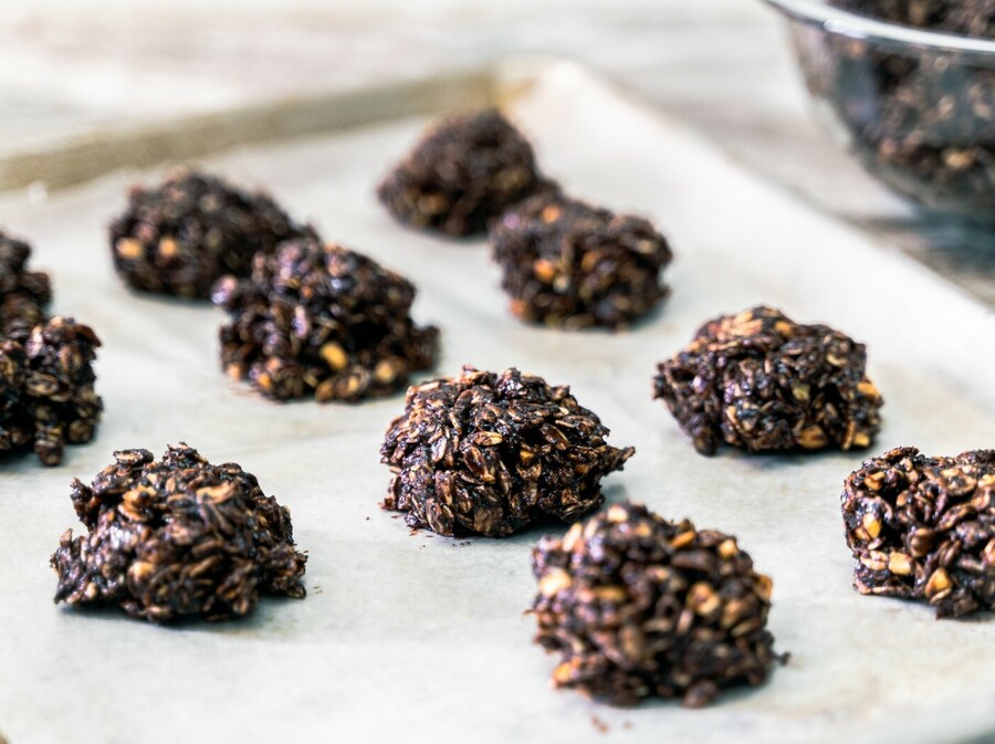 Kakao keksi od zobenih pahuljica