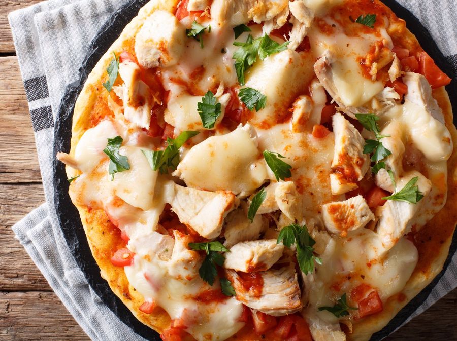 Buffalo chicken pizza