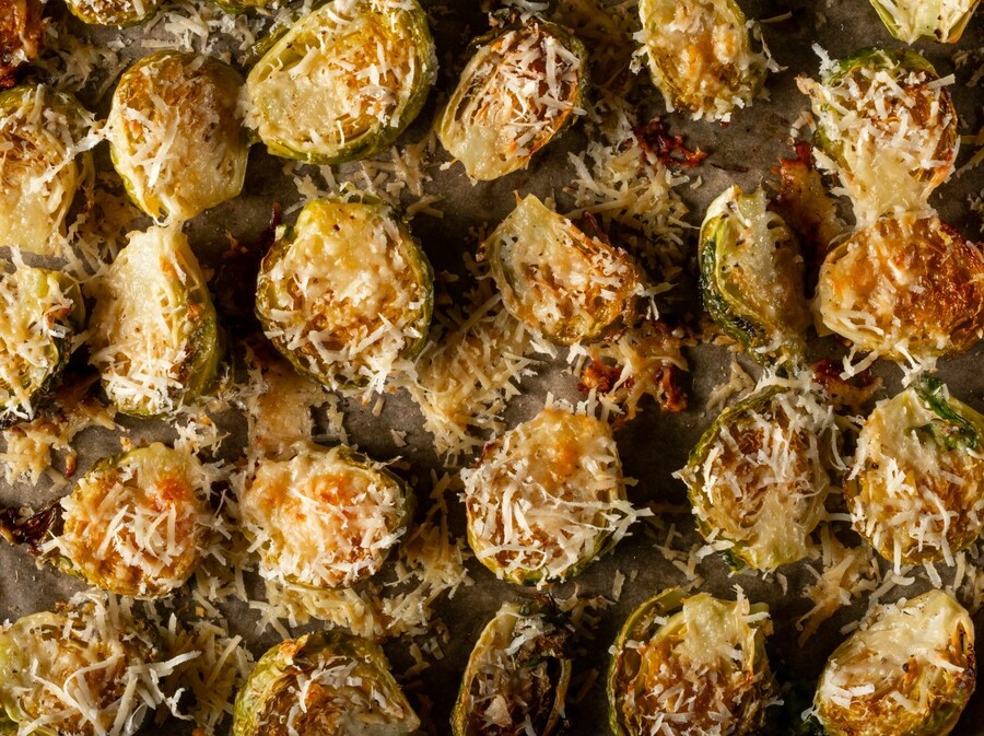 Pohane prokulice s parmezanom
