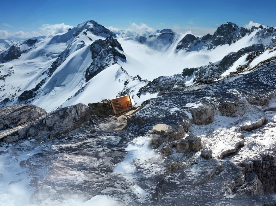 Tvrtka CRA-Carlo Ratti Associati osmislila je izgled ovog samoodrživog planinarskog skloništa - 1