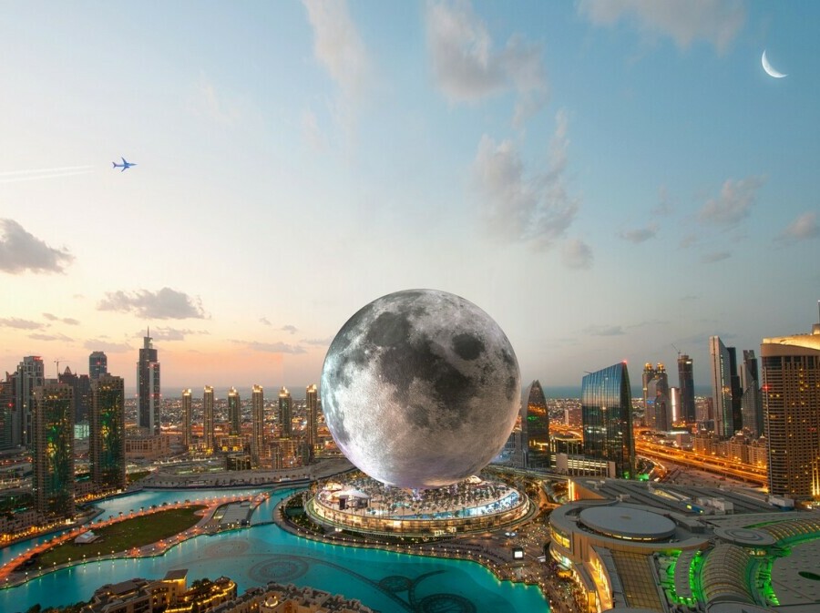 Moon Dubai odmaralište u obliku Mjeseca