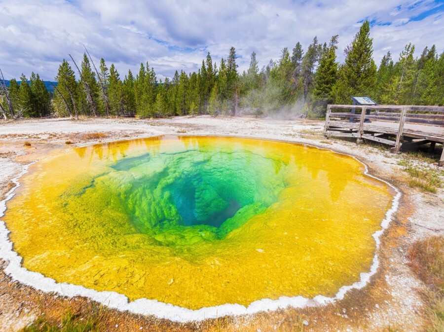 Termalni izvor Morning Glory u Yellowstoneu - 3