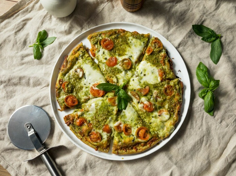 Pizza s pestom