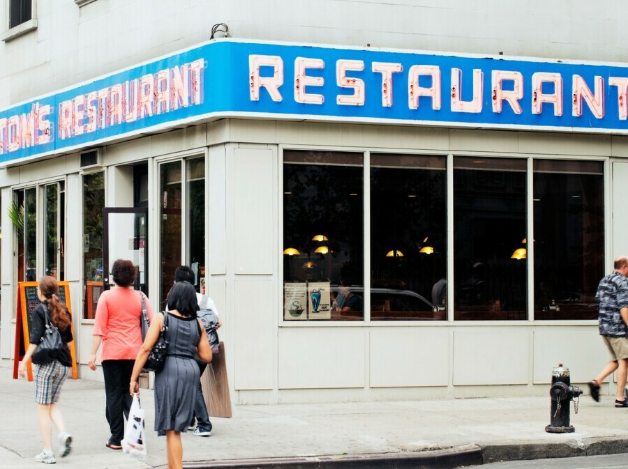 Tom's Restaurant u New Yorku - 1